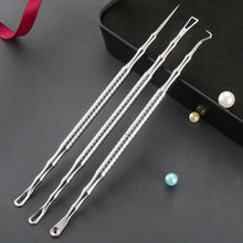 Load image into Gallery viewer, Stainless Steel Acne Needle Acne Squeezing Tool Double Ended Acne Needle Black Headed Needle Cell Acne Needle
