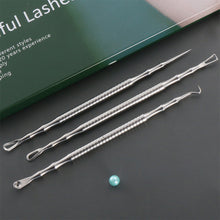 Load image into Gallery viewer, Stainless Steel Acne Needle Acne Squeezing Tool Double Ended Acne Needle Black Headed Needle Cell Acne Needle
