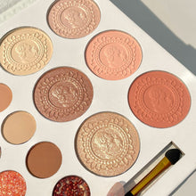 Load image into Gallery viewer, 26 Colors Portable Eyeshadow Palette Earth Color Eyeshadow Long Lasting Highlight Blusher Palette Eye Shadow Makeup Cosmetics
