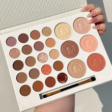Load image into Gallery viewer, 26 Colors Portable Eyeshadow Palette Earth Color Eyeshadow Long Lasting Highlight Blusher Palette Eye Shadow Makeup Cosmetics

