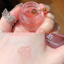Load image into Gallery viewer, Pink Cherry Honey Nourishing Lip Gloss Moisturizing Lip Balm Anti-cracking Anti-wrinkle Lip Oil Peach Sleeping Lip Repair Care
