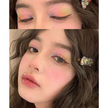 Load image into Gallery viewer, Mini Eyeshadow Palette Portable Flash Earth Purple Color Matte Eyeshadow Long Lasting Waterproof Shimmer Pigment Makeup Cosmetics
