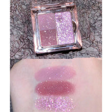 Load image into Gallery viewer, Mini Eyeshadow Palette Portable Flash Earth Purple Color Matte Eyeshadow Long Lasting Waterproof Shimmer Pigment Makeup Cosmetics
