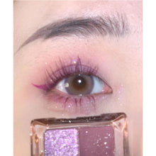 Load image into Gallery viewer, Mini Eyeshadow Palette Portable Flash Earth Purple Color Matte Eyeshadow Long Lasting Waterproof Shimmer Pigment Makeup Cosmetics
