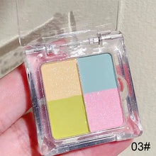 Load image into Gallery viewer, Mini Eyeshadow Palette Portable Flash Earth Purple Color Matte Eyeshadow Long Lasting Waterproof Shimmer Pigment Makeup Cosmetics
