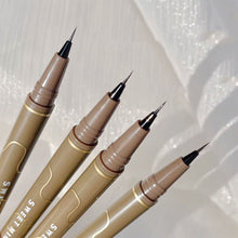 Load image into Gallery viewer, Waterproof Slim Eyeliner Liquid Pen Durable Sweat Resistant Black Brown Sleeping Silkworm Pen Color Makeup Cosmetics
