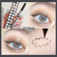 Load image into Gallery viewer, Waterproof Smooth Colorful Eyeliner Pencil Matte Long Lasting Not Blooming Black Eyeliner Pen Liquid Eye Liner Makeup Cosmetics
