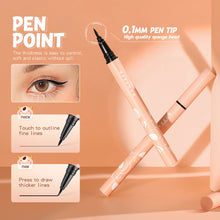 Load image into Gallery viewer, Eyeliner Waterproof Long Lasting Drying Smooth Eye Liner Pen Black Liquid Eye Eyeliner Pencil Makeup for Women Cosmetics
