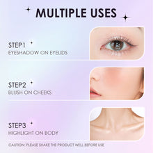 Load image into Gallery viewer, Shimmer Eyeshadow Matte Glitter Liquid Eyeshadow Sweat Proof Eye Shadow Silkworm Waterproof Quick Dry Long-lasting Eyes Makeup Cosmetics
