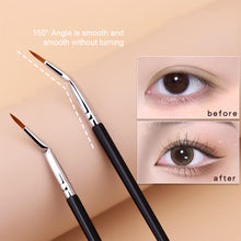 Load image into Gallery viewer, Professional Soft Multi Eyeliner Brush Fine Concealer Brush Angle Bend Eyeliner Brush Lying Silkworm Outline Brush Eye Liner Makeup Tools
