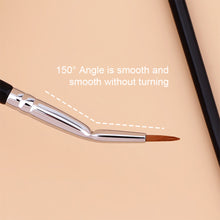 Load image into Gallery viewer, Professional Soft Multi Eyeliner Brush Fine Concealer Brush Angle Bend Eyeliner Brush Lying Silkworm Outline Brush Eye Liner Makeup Tools
