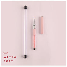 Load image into Gallery viewer, Acrylic Diamond Nail Art Pencil Nail Art Brush Manicure Tools Lines Stripe Flower Nail Art Painting Drawing Line Brush
