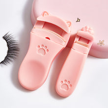 Load image into Gallery viewer, Cute Cat Claw Eyelashes Curler Makeup Accessories Tool Fit All Eyelash Shapes Professional for Cat's Paw Eyelash Curler Women
