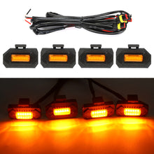 Load image into Gallery viewer, 4Pcs DC12V LED Front Grill Lights External Grill Lamp for Toyota Tacoma Raptor TRD Off Road Sport 2020 2021
