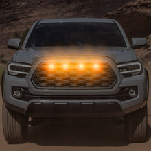 Load image into Gallery viewer, 4Pcs DC12V LED Front Grill Lights External Grill Lamp for Toyota Tacoma Raptor TRD Off Road Sport 2020 2021
