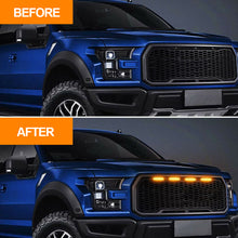 Load image into Gallery viewer, 4Pcs/Set LED Grille Light Car 4LED Front Grille Light Lighting Eagle Eye Lamp for Vehicles Off Road Trunk SUV Toyota Tacoma
