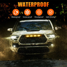 Load image into Gallery viewer, 4Pcs/Set LED Grille Light Car 4LED Front Grille Light Lighting Eagle Eye Lamp for Vehicles Off Road Trunk SUV Toyota Tacoma
