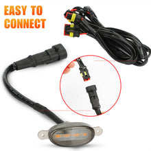 Load image into Gallery viewer, 4Pcs/Set LED Grille Light Car 4LED Front Grille Light Lighting Eagle Eye Lamp for Vehicles Off Road Trunk SUV Toyota Tacoma
