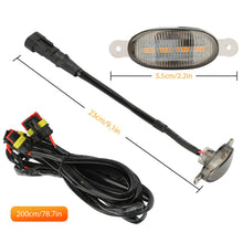 Load image into Gallery viewer, 4Pcs/Set LED Grille Light Car 4LED Front Grille Light Lighting Eagle Eye Lamp for Vehicles Off Road Trunk SUV Toyota Tacoma

