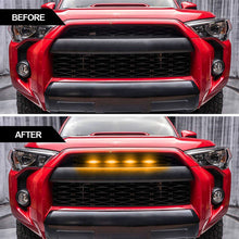 Load image into Gallery viewer, 4Pcs LED Front Grille Lights White Amber Light External Grille Lamps Daytime Running Lamps For Toyota 4Runner TRD Pro 2014-2019
