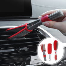 Load image into Gallery viewer, 3Pcs Car Wheel Brush Rim Cleaning Tool Tire Cleaning Brush Repair Maintenance Auto Parts Sponge Brush Outlet Air Brush
