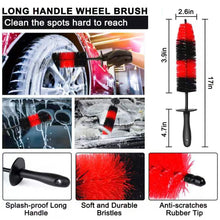 Load image into Gallery viewer, 16Pcs/Set Car Detailing Brush Set Cleaning Brushes Power Scrubber Brush For Car Leather Air Vents Rim Cleaning Dirt Dust Clean Tools
