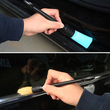 Load image into Gallery viewer, 5Pcs Car Detail Brush Boar Hair Bristle Brushes for Car Cleaning Auto Exterior Interior Detail Tools Dashboard Cleaning Brush
