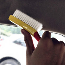 Load image into Gallery viewer, Car Interior Roof Fabric Handle Brush Leather Seat Brush Floor Mat Cleaning Bristles Flux Brush Cleaning Brush
