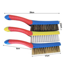 Load image into Gallery viewer, Car Interior Roof Fabric Handle Brush Leather Seat Brush Floor Mat Cleaning Bristles Flux Brush Cleaning Brush
