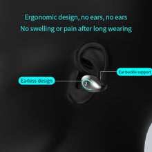 Load image into Gallery viewer, Single Earclip Fone Bluetooth Earphones Wireless Headphones Sports Headset Gamer No Ear Pain TWS Earbuds Blutooth Earphone
