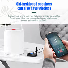 Load image into Gallery viewer, 6 in 1 Long Range Bluetooth 5.1 Audio Transmitter Receiver RCA 3.5mm AUX Stereo Wireless Adapter For PC TV Headphones
