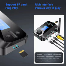 Load image into Gallery viewer, 6 in 1 Long Range Bluetooth 5.1 Audio Transmitter Receiver RCA 3.5mm AUX Stereo Wireless Adapter For PC TV Headphones
