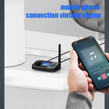 Load image into Gallery viewer, 6 in 1 Long Range Bluetooth 5.1 Audio Transmitter Receiver RCA 3.5mm AUX Stereo Wireless Adapter For PC TV Headphones
