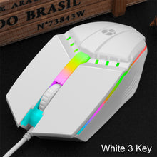 Load image into Gallery viewer, USB Wired Coumpter Gaming Mouse Colorful Glowing Ergonomic Gaming Mouse 4 Button 1600DPI LED Gamer Mice For PC Laptop
