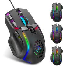 Load image into Gallery viewer, USB Gaming Mouse Computer Mouse RGB Backlight Mause Gamer 10 Buttons Programming 7200dpi Ergonomic Gaming Mouse For Computer
