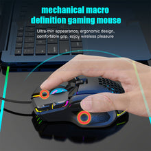 Load image into Gallery viewer, USB Gaming Mouse Computer Mouse RGB Backlight Mause Gamer 10 Buttons Programming 7200dpi Ergonomic Gaming Mouse For Computer

