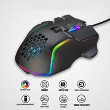 Load image into Gallery viewer, USB Gaming Mouse Computer Mouse RGB Backlight Mause Gamer 10 Buttons Programming 7200dpi Ergonomic Gaming Mouse For Computer
