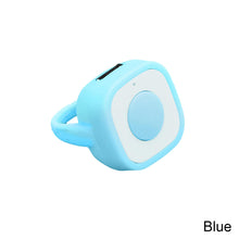 Load image into Gallery viewer, Wireless Shutter Release Button Fingertip Ring Remote Control Phone Selfie Video Controller Rechargeable Self-Timer Shutter

