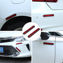Load image into Gallery viewer, 2Pcs Reflective Car Bumper Reflector Motorcycle Front Fork Reflector Sticker Warning Reflectorized Sign
