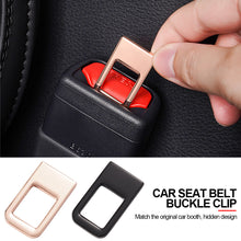 Load image into Gallery viewer, Universal Car Seat Belt Buckle Clip Car Safety Buckle Hidden Seat Belt Buckle Thickened Plug Seat Accessories
