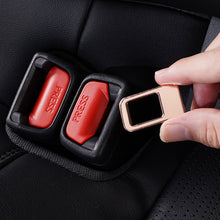 Load image into Gallery viewer, Universal Car Seat Belt Buckle Clip Car Safety Buckle Hidden Seat Belt Buckle Thickened Plug Seat Accessories
