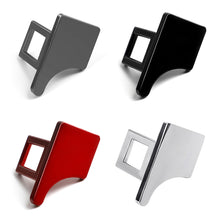 Load image into Gallery viewer, 1Pcs Car Hidden Safety Seat Belt Lock Buckle Head Clip Metal SeatBelt Plug Alarm Canceler Stopper Interior Accessories
