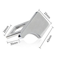 Load image into Gallery viewer, 1Pcs Car Hidden Safety Seat Belt Lock Buckle Head Clip Metal SeatBelt Plug Alarm Canceler Stopper Interior Accessories
