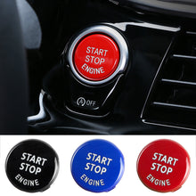 Load image into Gallery viewer, Car Engine Start Button Replace Cover Stop Switch Sticker Accessories Decor Fit for BMW E87 E60 E83 E84 E89 E90 E91 E92 E93
