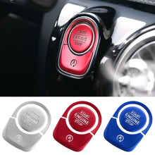 Load image into Gallery viewer, 2Pcs Car Engine Ignition Start Stop Ring Case Sticker Styling For Mercedes Benz A B CLA GLB GLA Class W177 V177 W247 C118 W118 X247 H247 AMG A35 A45 Button Decoration Switch Accessories Covers
