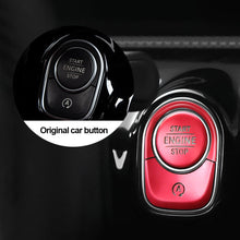 Load image into Gallery viewer, 2Pcs Car Engine Ignition Start Stop Ring Case Sticker Styling For Mercedes Benz A B CLA GLB GLA Class W177 V177 W247 C118 W118 X247 H247 AMG A35 A45 Button Decoration Switch Accessories Covers
