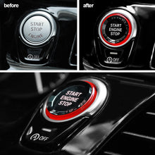 Load image into Gallery viewer, Car Engine Start Stop Switch Button Sticker Interior Trim Decoration For BMW X1 E84 E81 E87 X5 E70 X6 E71 E90 E60 E91 E92 E93 Z4 E89 E Chassis
