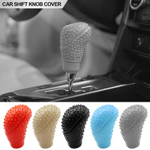Load image into Gallery viewer, Car Manual Silicone Gear Shift Head Knob Cover MT Shift Knob Sleeves Case Skin Protector Styling Accessories
