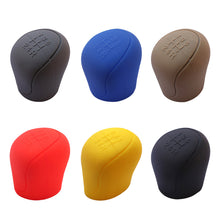 Load image into Gallery viewer, Universal 5Speed Car Silicone Gear Shift Knob Cover Gear Shift Non-Slip Grip Handle Protective Covers Interior Accessories
