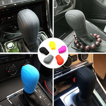 Load image into Gallery viewer, Silicone Universal Car Case Gear Head Shift Collars Shift Knob Grips Cover Shift Lever Decoration Cover Accessories
